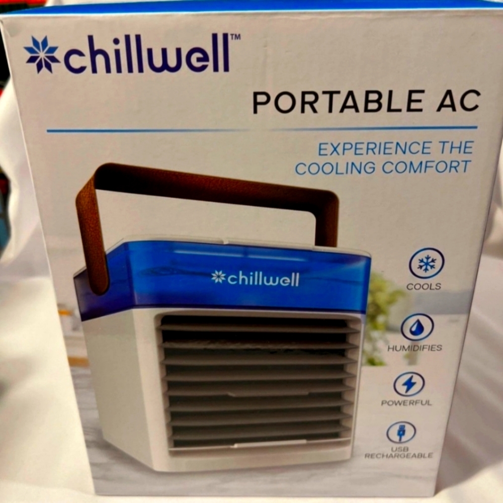2 BRAND NEW ChillWell Portable ACs